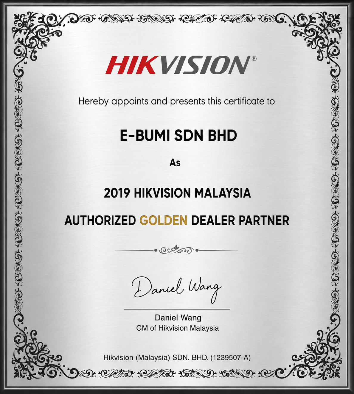 Authorized Gold Dealer Partner 2019
